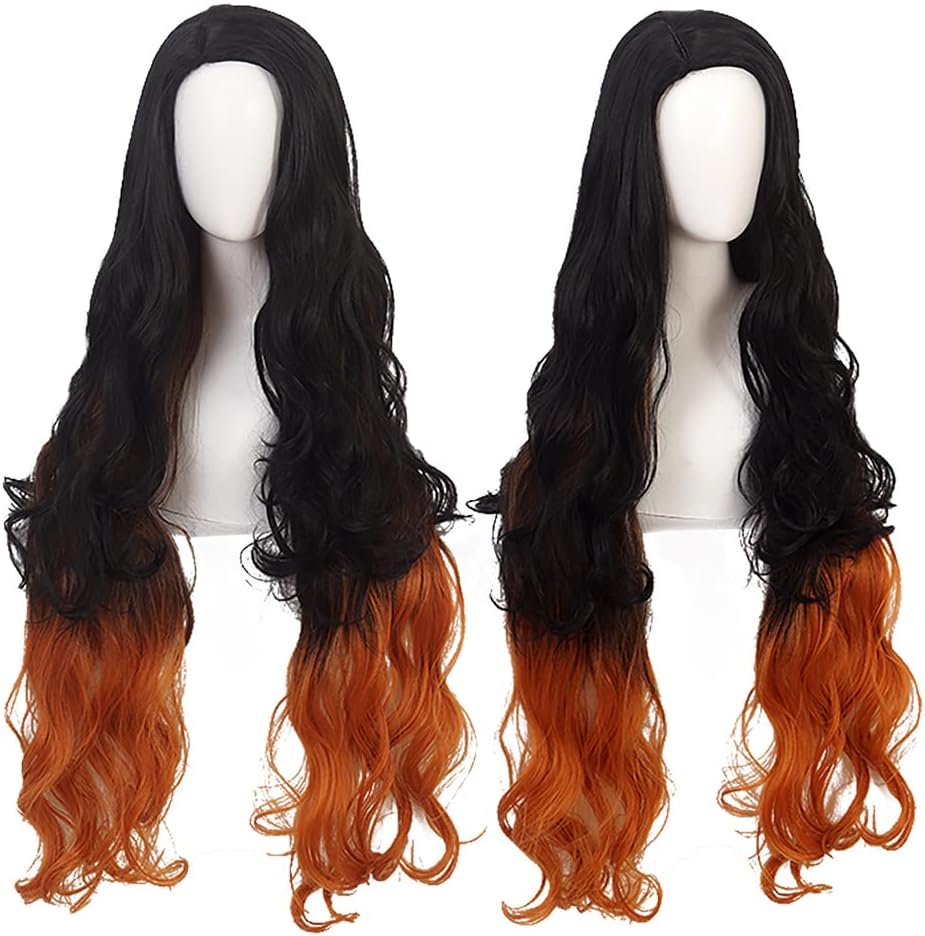 MUZIWIG Kamado Nezuko Cosplay Wig - Image 3