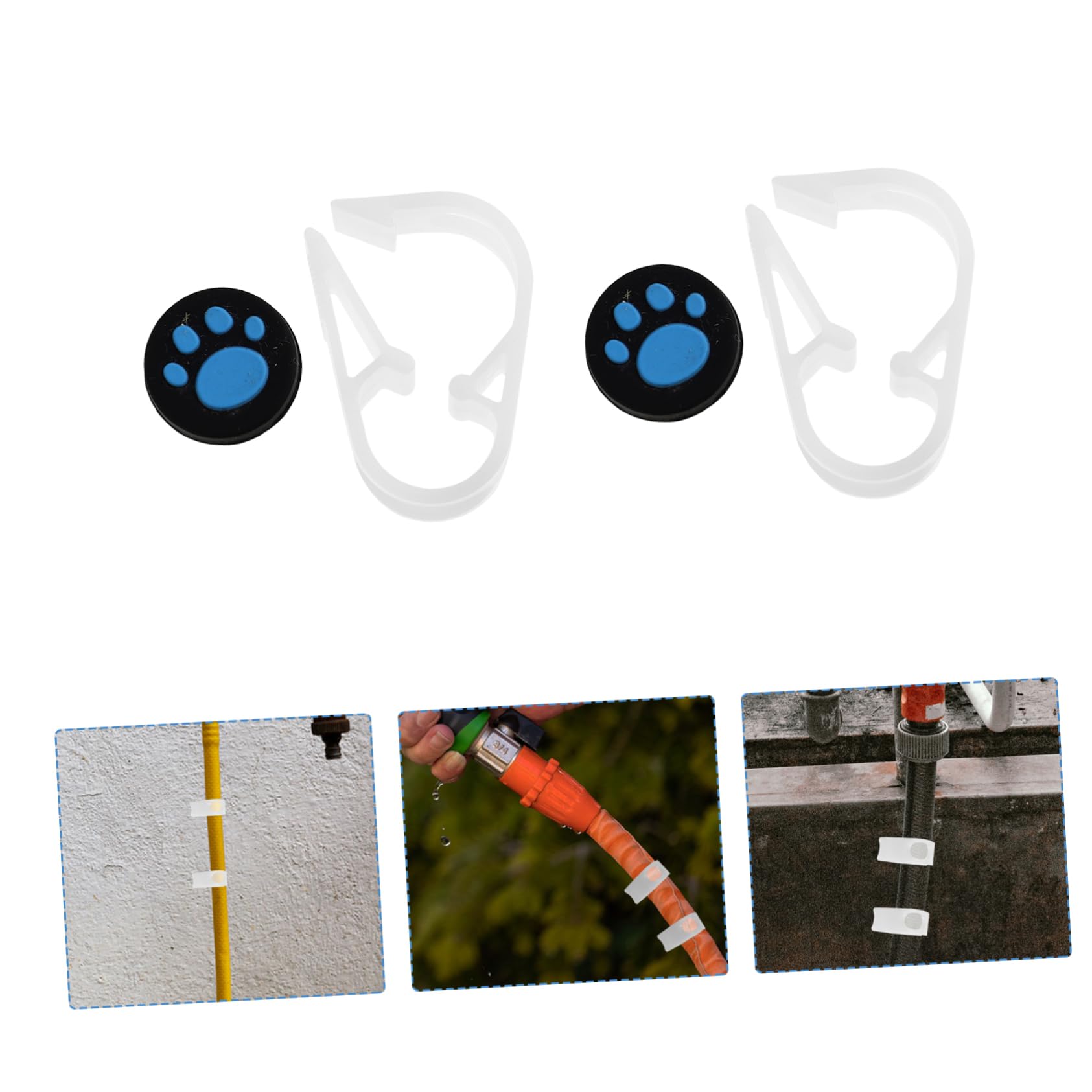 Alipis 2 Set Fornica Di Cateter Clip Del Tubo Di Controllo Del Flusso Clip Di Controllo Del Flusso D'acqua Fascette Stringitubo Piccola Fascetta Stringitubo Morsetto Per Tubo 100 Pezzi*2