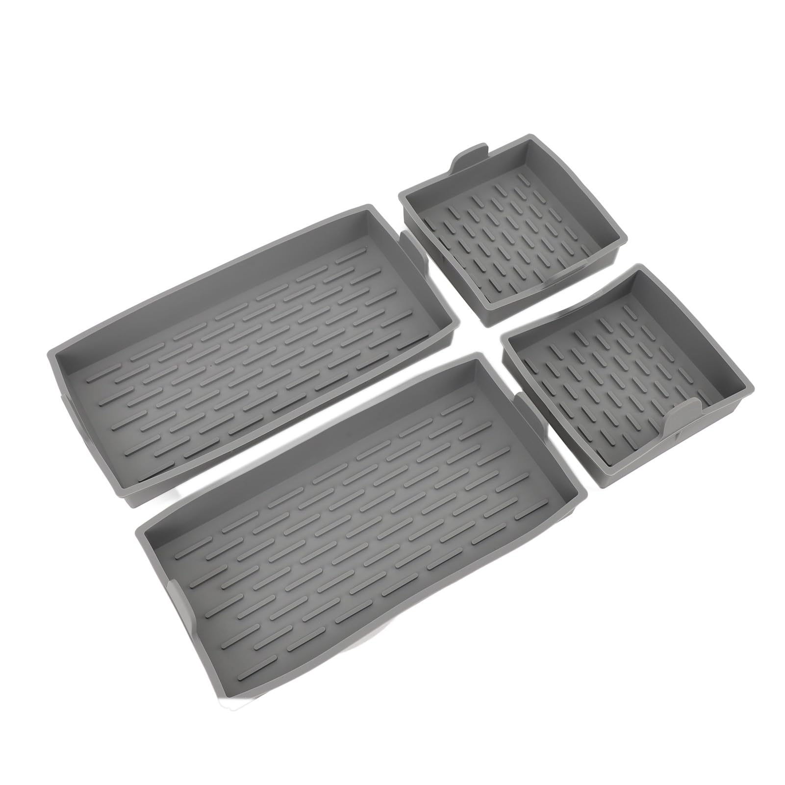 Silicone Cake Pans Set High Temperature Silicone Cake Pans Set, Non Stick Baking Trays for Cakes, Cookies, Bread, Easy to Store, Stackable for Storage