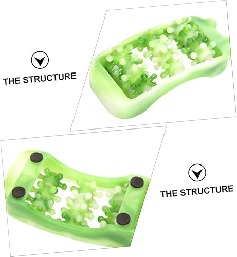 Miniatura 7 de Healifty 2pcs Rolling Massage Roller Plantar Fasciitis Roller Multitools Masajeador De Pies Dual Foot Massager Roller Arch Pain Roller Foot Roller