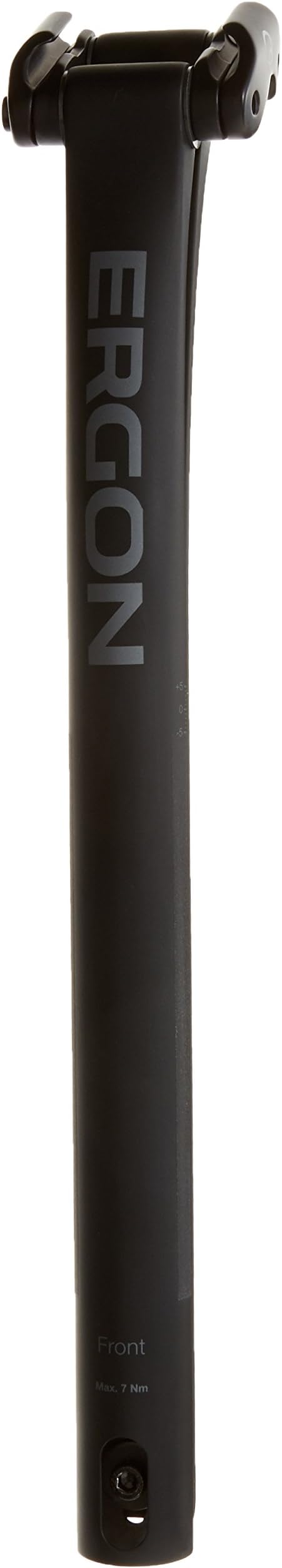 Ergon CF3 Pro Carbon Back 27, Set of 2, 7 x 7 Seatpost, Black, One Size