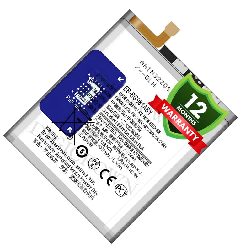 Image of Original EB-BG981ABA Battery Compatible for Samsung Galaxy S20 5G - (4000mAh) - 1 Year Warranty DF7