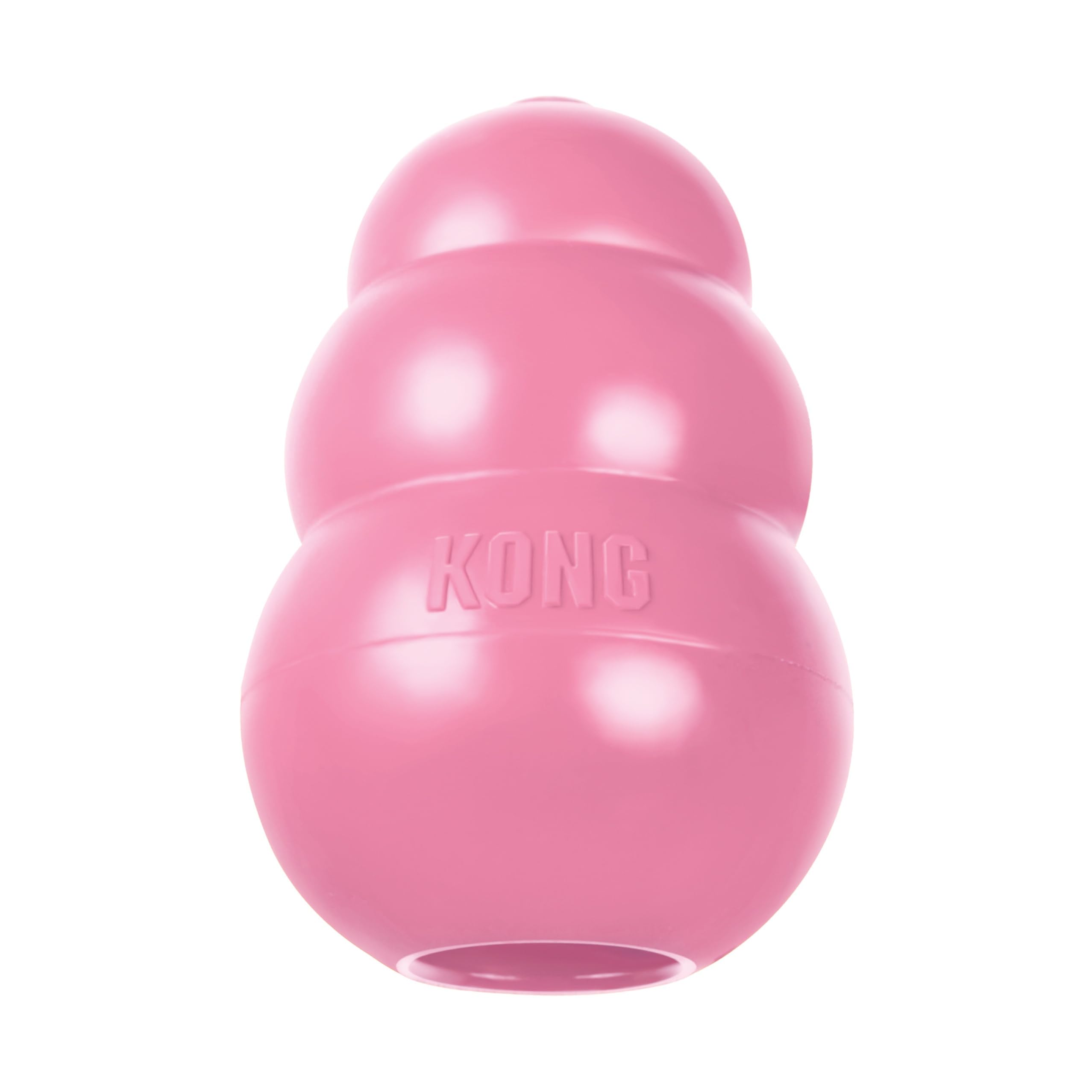 KONG Puppy Natural Rubber Dog Chew Toy, Stuffing Dog Toy for a Long Playing Time, Puppy Chew and Retrieve Toy for Small Puppies