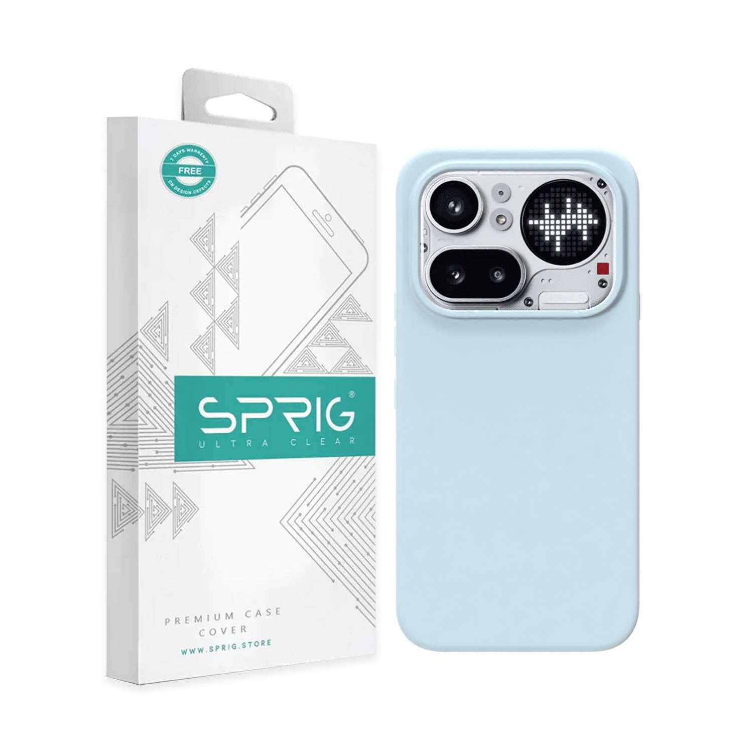 SPRIG SilkTone Case for Nothing Phone 4a Pro Blue - Image 1