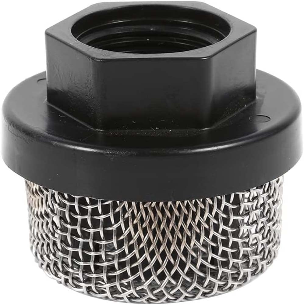 SEIWEI Hose Inlet Filter Strainer Inlet Suction Strainer Mesh Filter Spray Filter for Sprayer 390 395 495, Size 1/2 inch