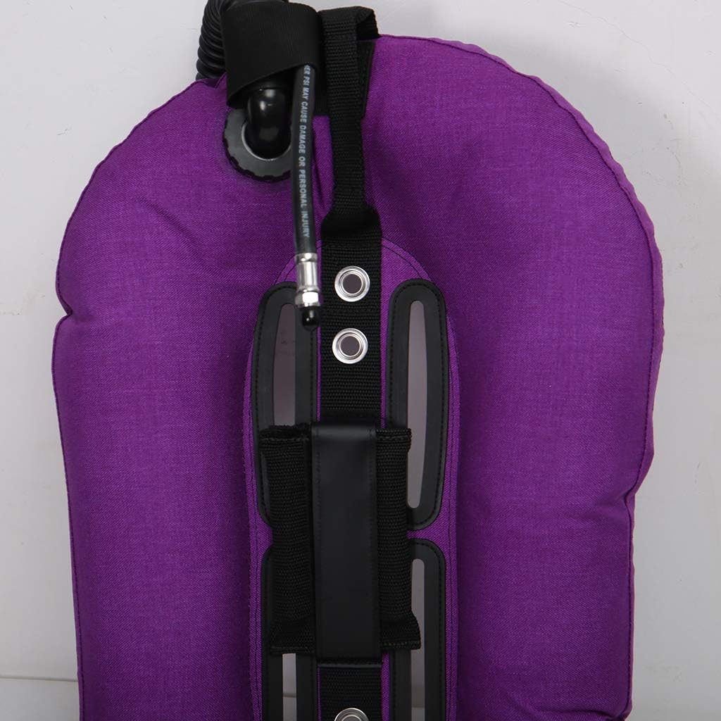LoveinDIY Scuba Diving Donut Wing Single Tank 30lbs Free Dive BCD Buoyancy Compensator - Purple : Sports & Outdoors