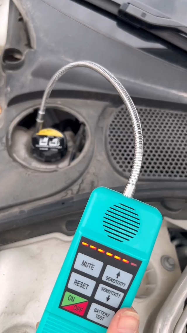 Detector de fugas de refrigerante HVAC miniatura 7