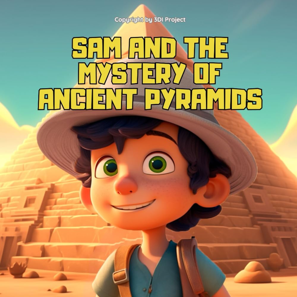 Sam and The Mystery of Ancient Pyramids: Children Picture Books (ages 3-7): Sam's Stranded Adventure: the journey to Egypt (Sam's Adventures Across the World)