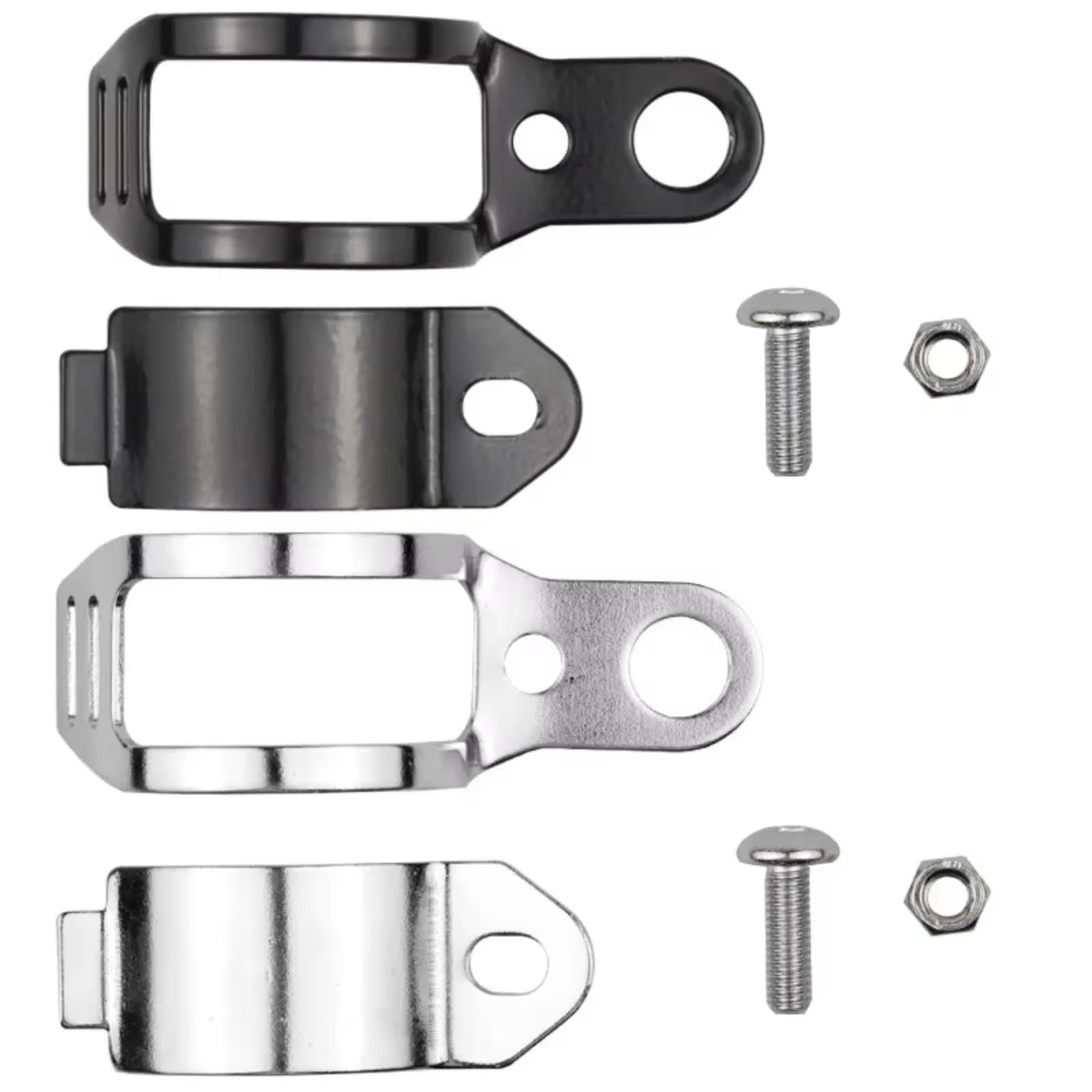 Universal 2Pcs Motorrad Blinker Licht Halterung 30-43mm Unterstützung Hilfs Scheinwerfer Motor Für Benutzerdefinierte