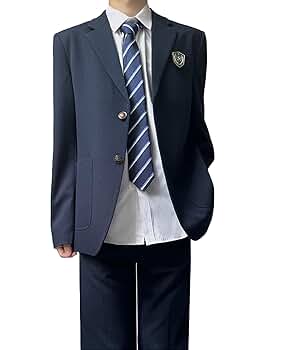 Amazon.co.jp: [QOOLYㅤ] 学生服 入学式 卒業式 スーツ 男子制服