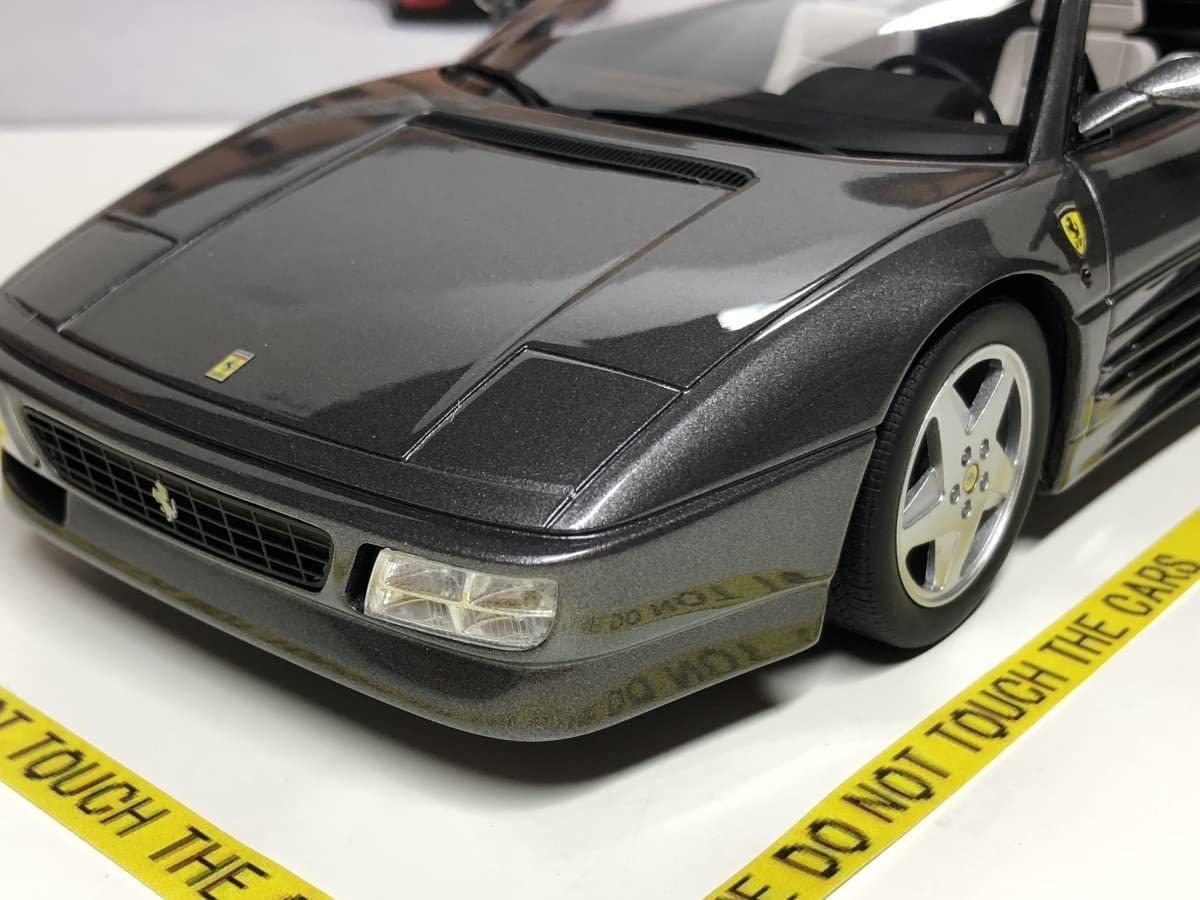 Amazon | GT spirit 1/18 Ferrari 348 GTS 1993 ガンメタリック