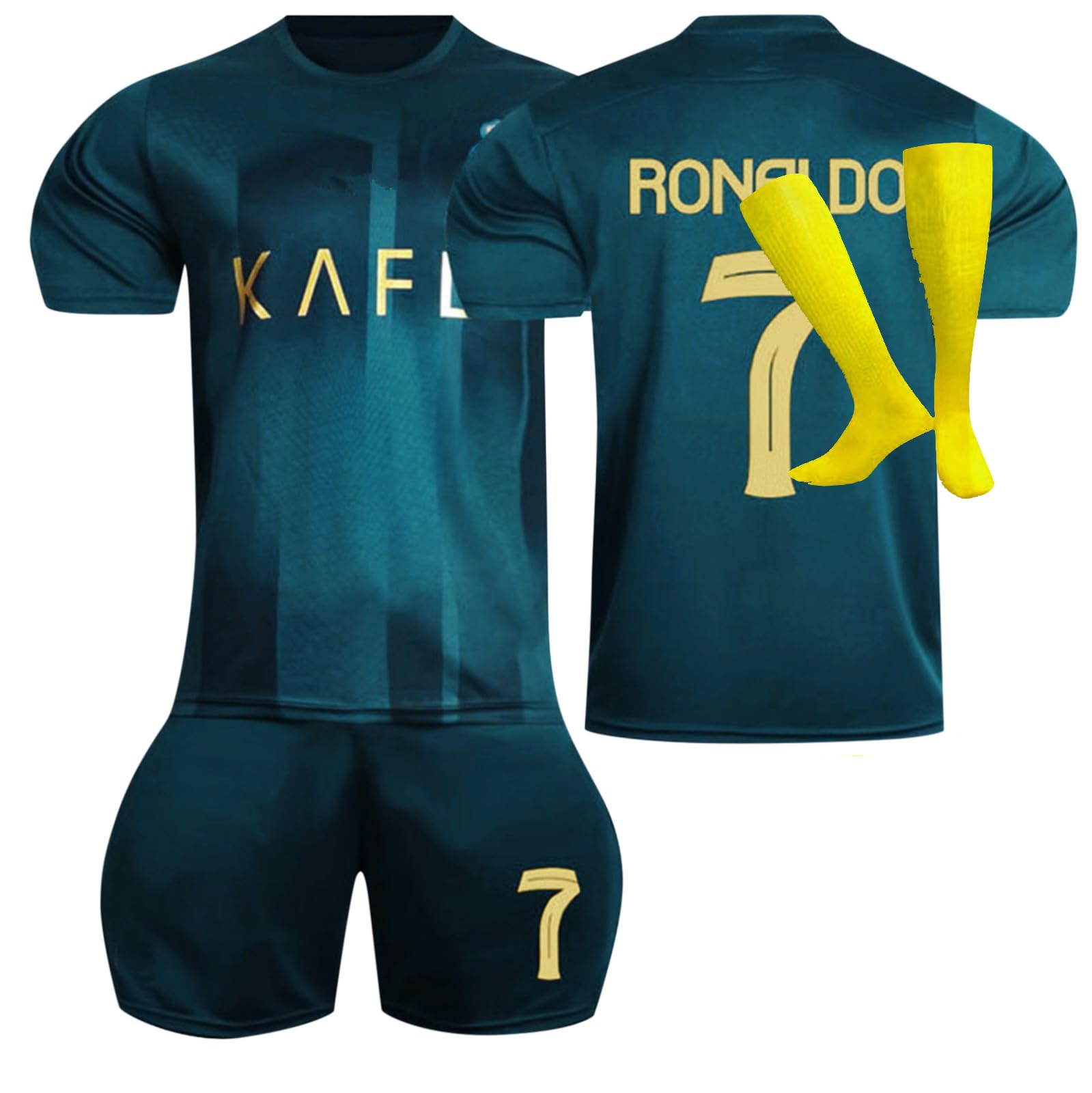 Football Kit Kids, Kit for Boys Activewear Soccer Jersey for Kids and Adults Boys' Football Training Shirts Sports Shorts and Socks Mens' Tracksuits 2023 2024 Home Away