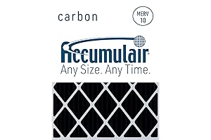 Accumulair 20 x 25 x 1 Carbon Odor Eliminating Air Filter