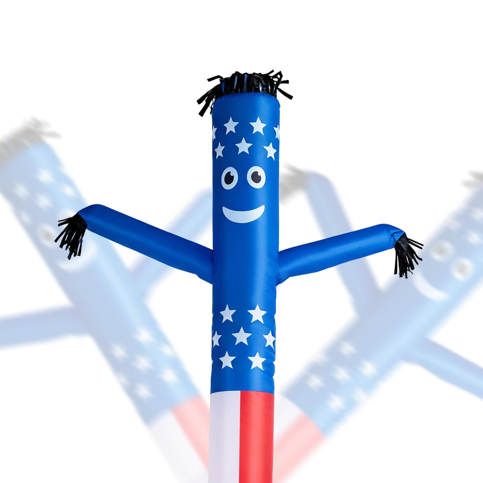 VEVOR Inflatable Tube Man, 20-Feet Tall, Wacky Waving Dancing Tube Guy, Wind Flying Arm Flailing Air Puppet, 18-Inch for Outdoor Advertising, Business Store, Increase Visibility (Blower Not Included)-image-47