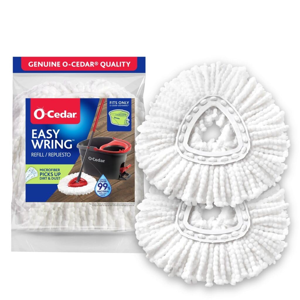 EasyWring Spin Mop Head Refill (Pack of 2)