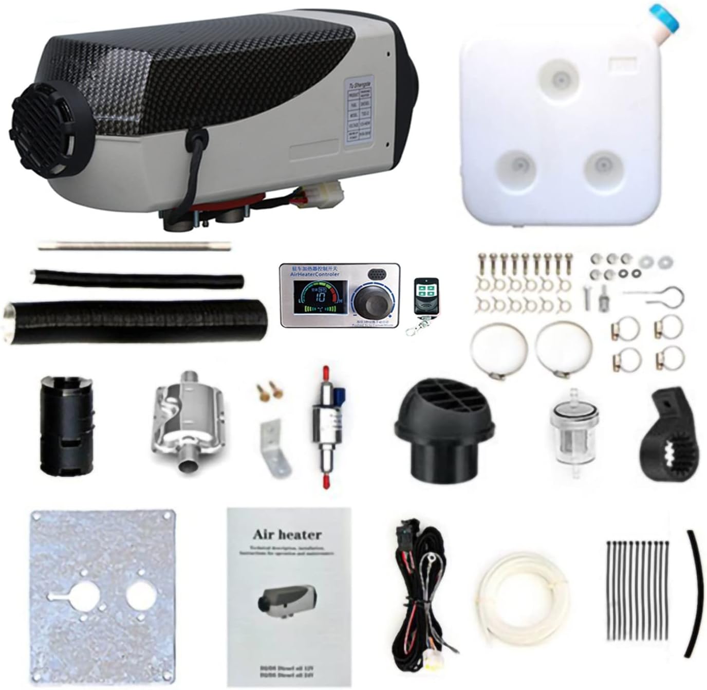 12 V/24V Diesel Auxiliary Heater, 5 kW Diesel Air Heater, Air Auxiliary