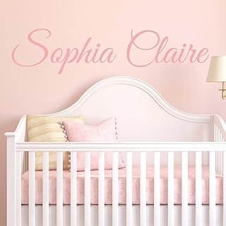 Fancy Cursive Single Personalized Custom Name Vinyl Wall Art Decal Sticker 40