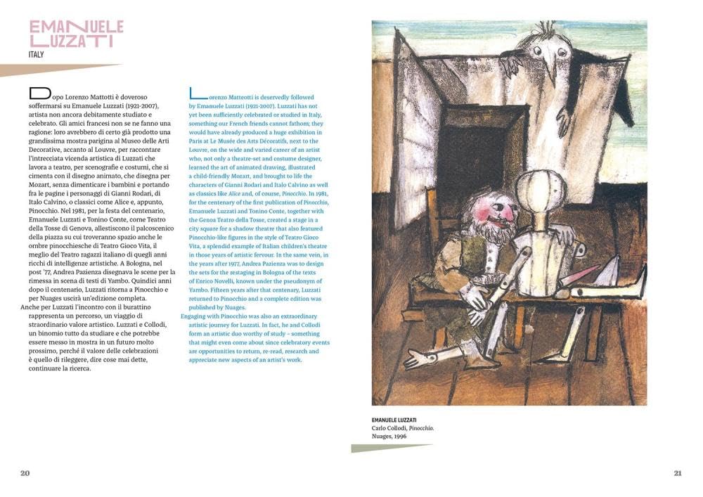 Eccellenze italiane. I vestiti nuovi di Pinocchio-Italian excellence. Pinocchio's new clothes. Ediz. bilingue