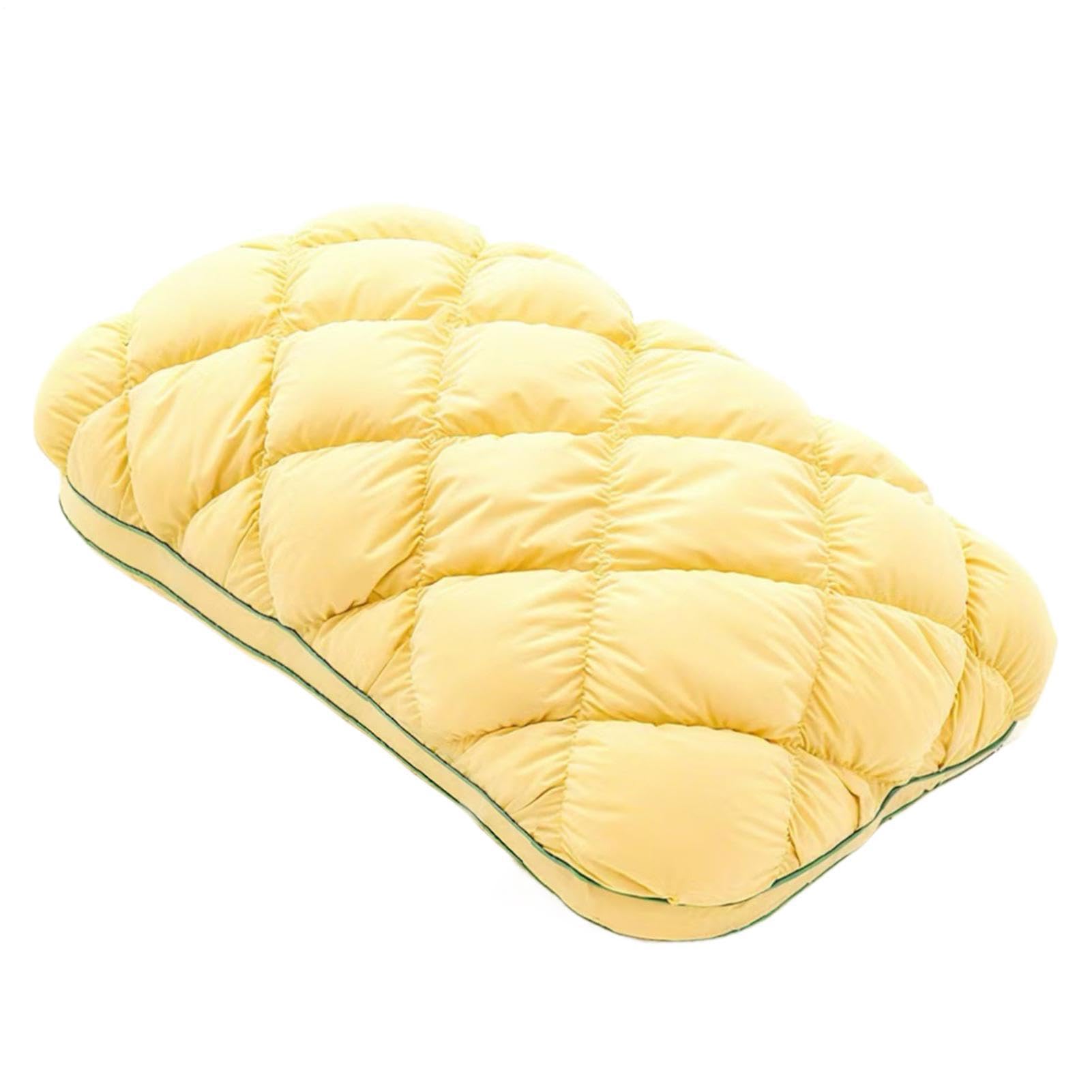 Cuscini Morbidi Per Cuscino Morbido Sagomato Soffice A Forma Di Pane | Guanciale Da Notte Ideale Per Casa, Università, Hotel, , Camera Del Dormitorio, Parte Posteriore E Fianco
