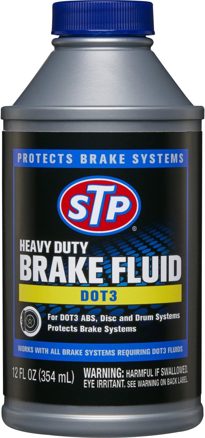 STP Heavy Duty Brake Fluid, Dot 3 Brake Fluid Protects
