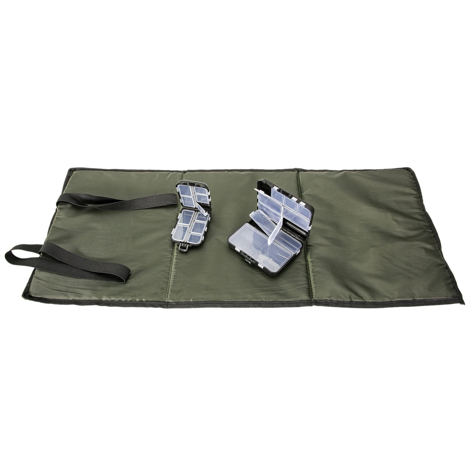 NPYQ Lure Storage Box Fishing Unhooking Mat Tackle Organizer-Case Baits Container Accesories Lure Storage Box Unhooking Mat Practical Baits Container