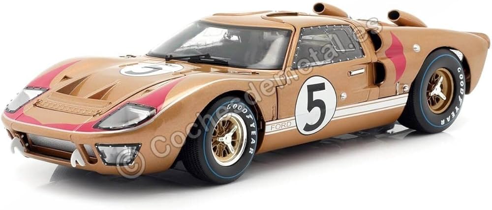 Buy Shelby Collectibles 1966 Ford Gt-40 Mk 2 Gold #5 1/18 403