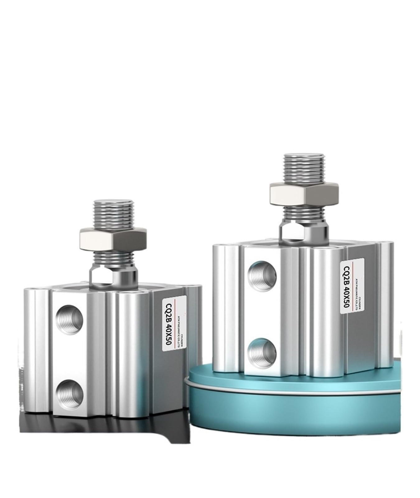 Kleiner pneumatischer dünner Zylinder CDQ2B-CQ2B20/25/32/40/50/63-15-20-30-50DM mit magnetischer Außenverzahnung(CDQ2B16-15DM)