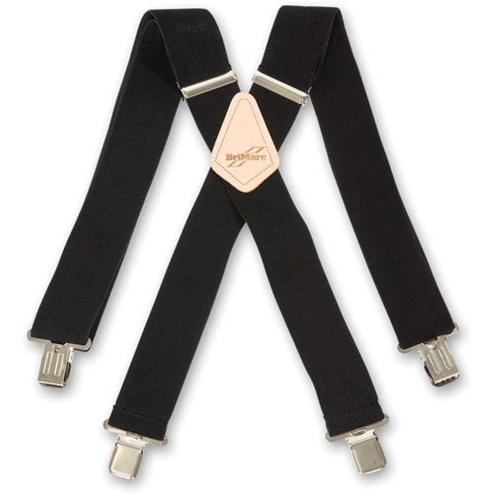 BrimarcMen's Plain Braces - Black