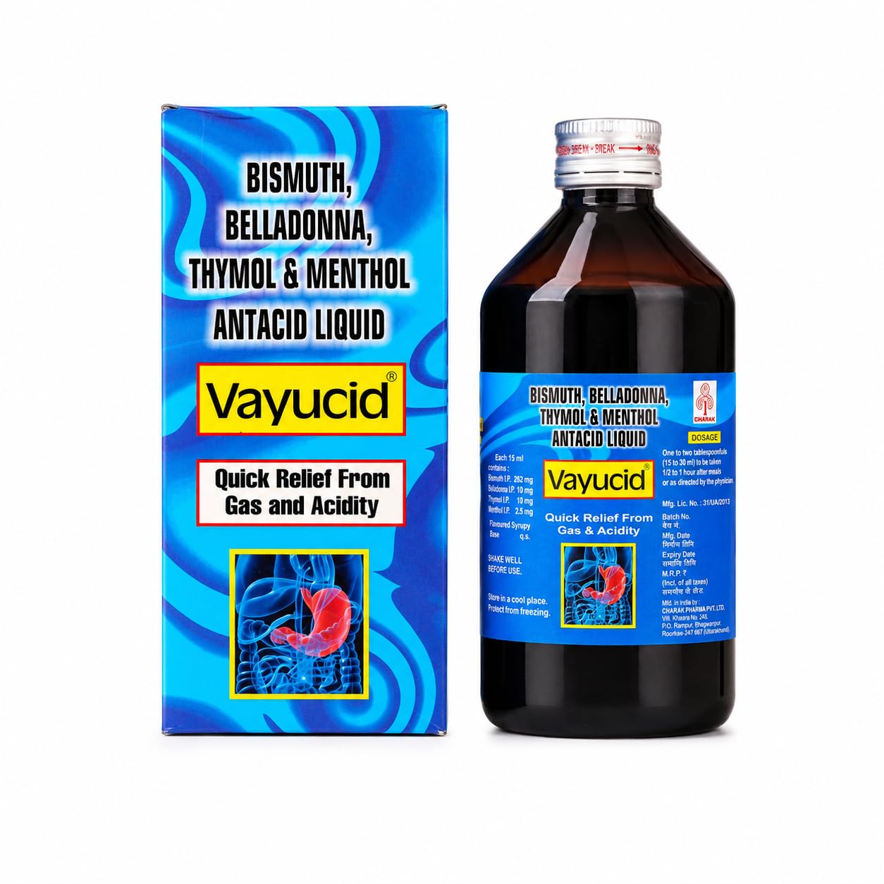 Antacid Liquid for Gas, Acidity & Indigestion | Fast Relief from Heartburn, Bloating & Stomach Discomfort | Digestive Syrup | 450 ml-image-32