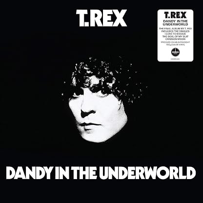 Dandy In The Underworld (Vinil Transparente, 180g) por T. Rex, capa do álbum