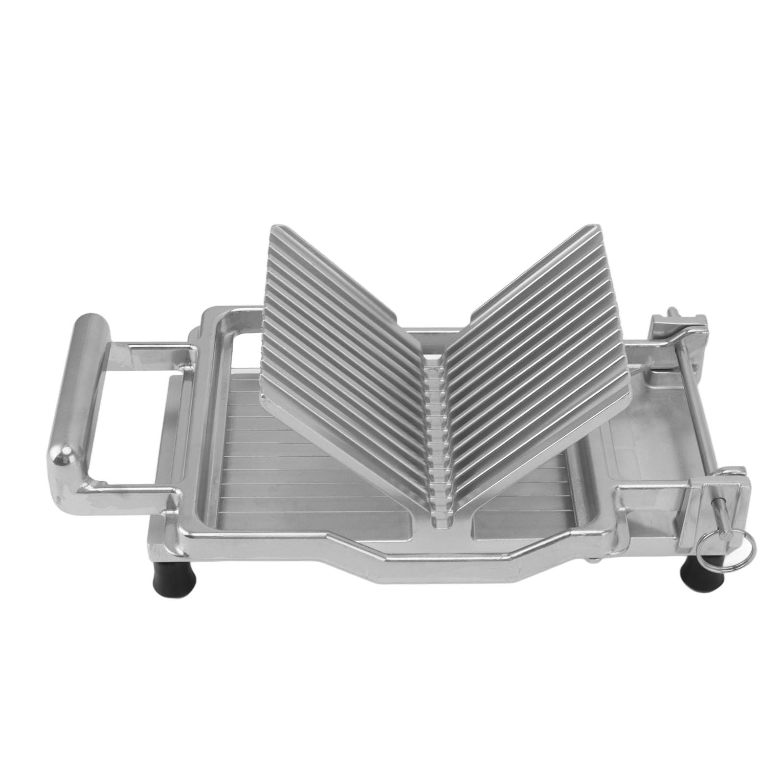 Manueller Käseschneider aus Edelstahl, handgehaltener Toastbrot-Sandwichschneider zum Schneiden von Gemüse, Butter, Würstchen, Brot, geeignet für die Küche (10mm)