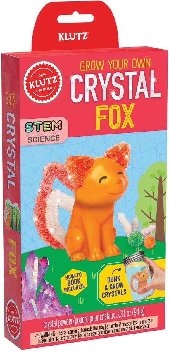 Klutz Crystal Fox Craft & Science Kit