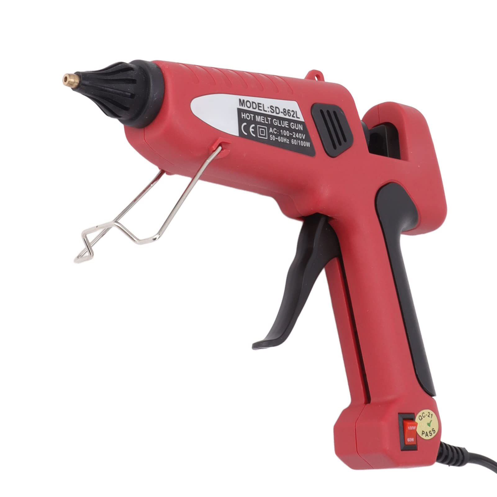 Hot Melt Glue Gun Adjustable Temperature 60W 100W Handmade DIY Glue Gun US Plug for Crafts Shrinking Tubing Wrap