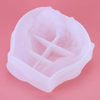QWORK Szilikon Forma Epoxi Gyantához, 3D Kéz Dizájn, DIY Kézműves Dekoráció 2