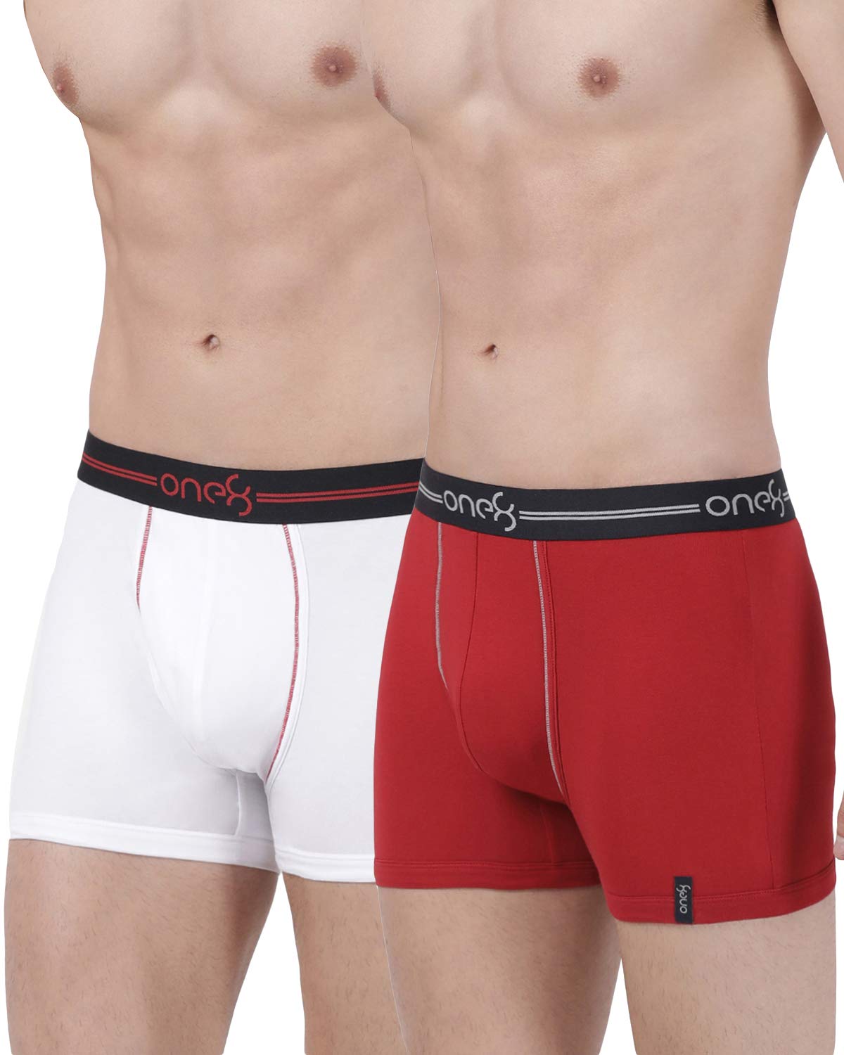by Virat Kohli Men's Stretch Trunk (Pack of 2)