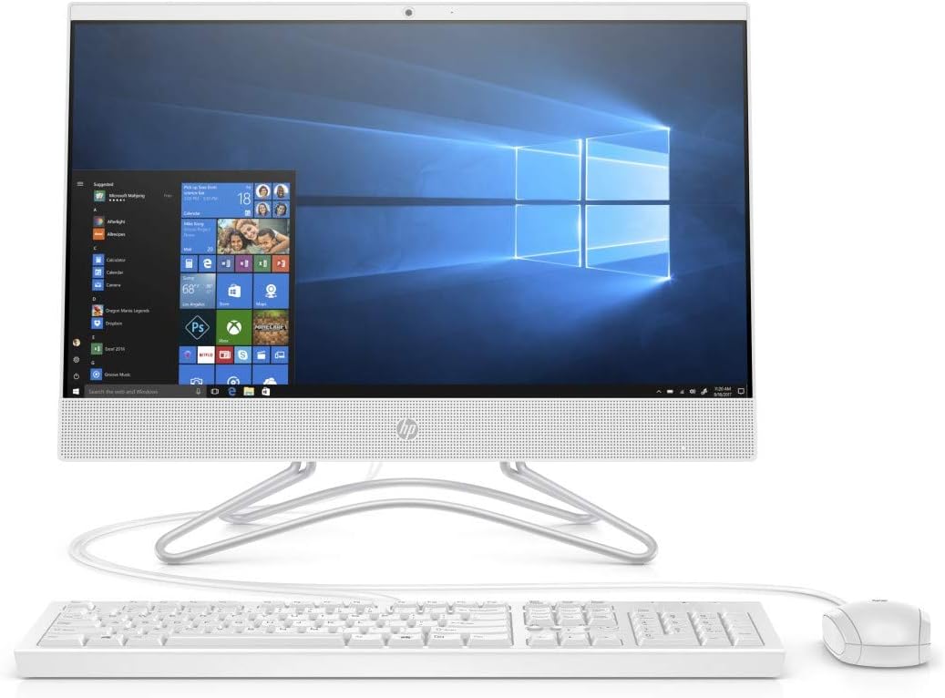 All-in-One 200 G3 i3-8130U,3Upto 3.4GHz, 8GB RAM DDR4 480GB SSD, 21.5 Inch FHD Monitor, Keyboard-Mouse,Win 10 Pro