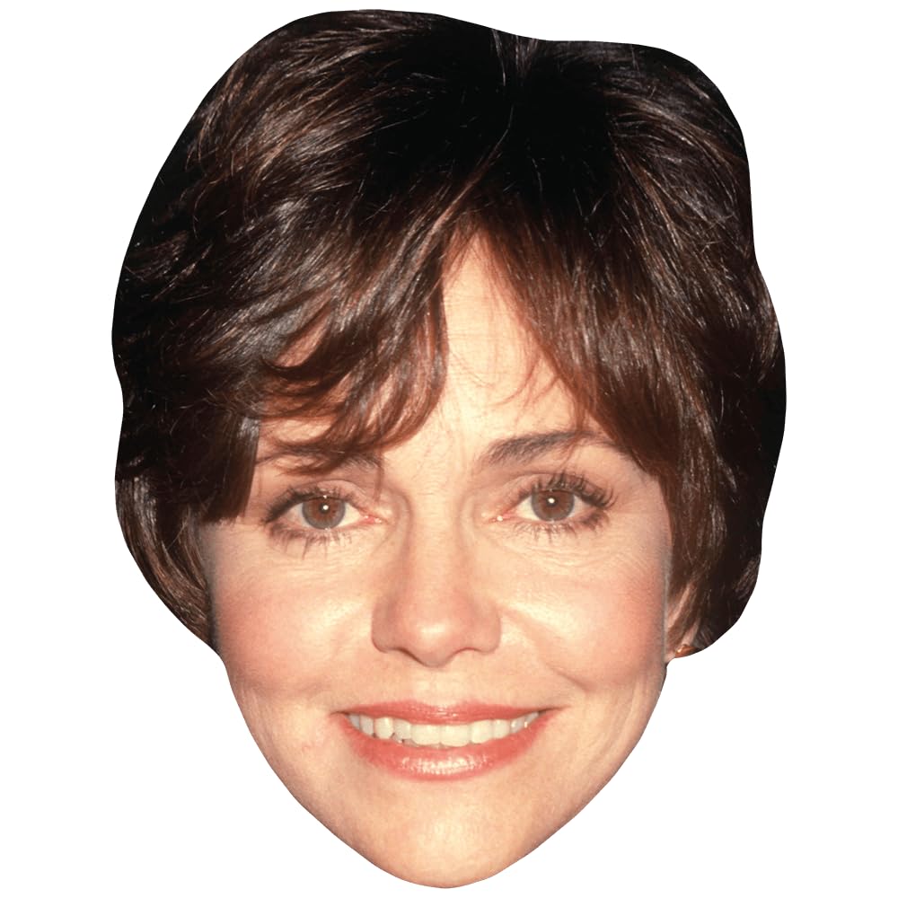 Sally Field (90s) Celebrity Mask, Flat Card Face, Fancy Dress Mask