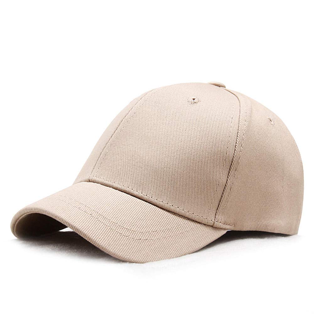 NIUASH Baseball Caps Full closed baseball cap men's short peak sport hat outdoor sun hat solid color fitted snapback caps