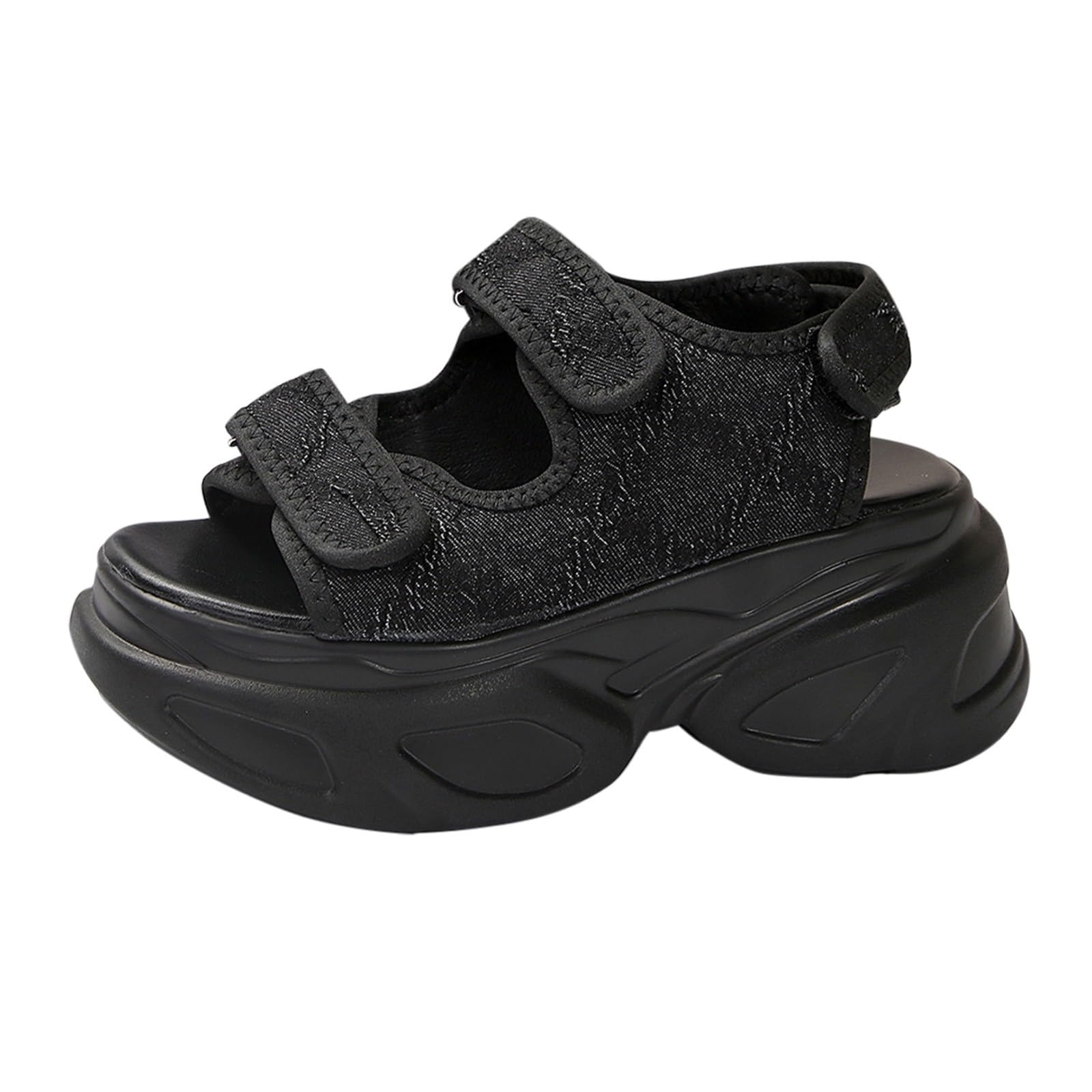 Generico Sandalidonna Estive Eleganti Comodi Estero Taglie Forti Tacco Alto Pantofole Fresche Primavera Ed Estate Nuovi Stili Spessi Su Per Le Donne Scarpe Donna Chiuse Ciabatte Ortopediche