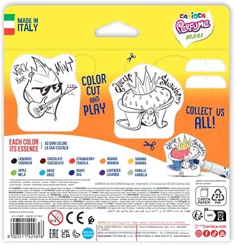Carioca Scented Jumbo Felt Crayon 10 Pack