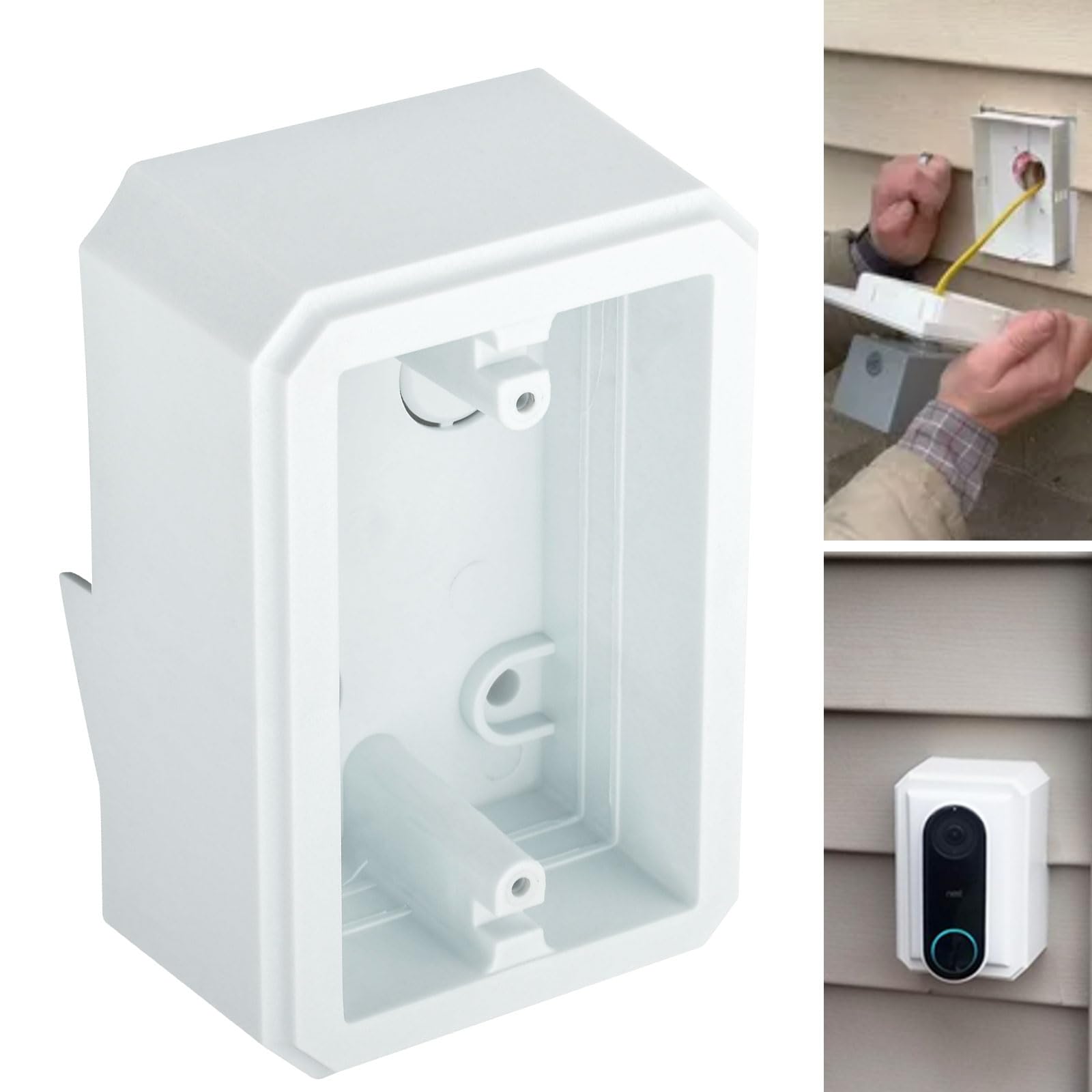 Photo 1 of YAQINGMY FS8171 White Weatherproof Outlet Switch Box