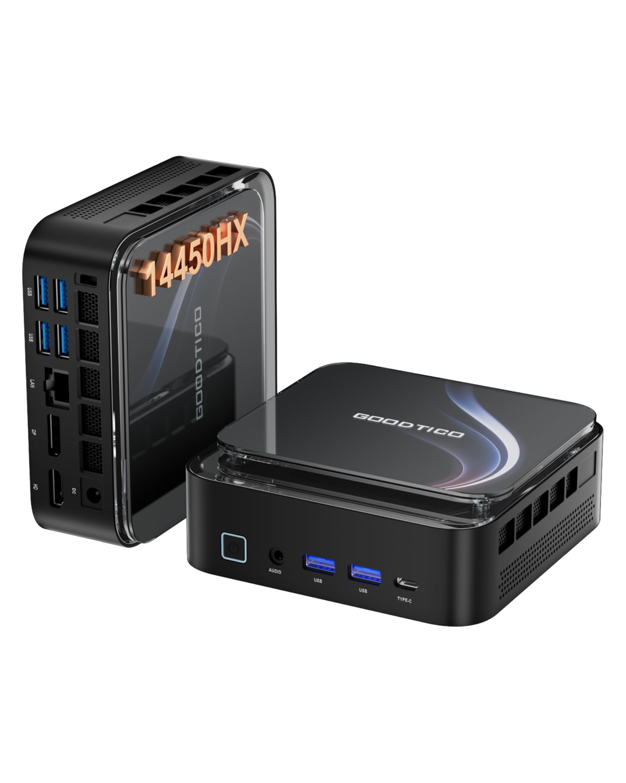 Amazon.com: Mini PC with Intel Core 14450HX (10C/16T, up to 4.8GHz
