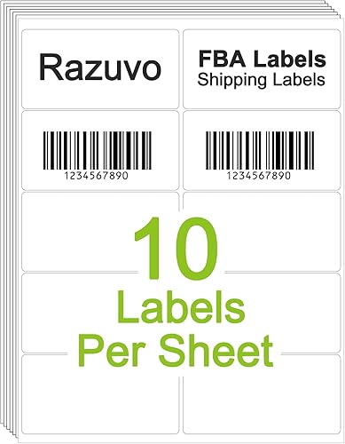 900 etiquetas de dirección de retorno, etiquetas de envío imprimibles de 3-13 x 4 pulgadas, etiquetas de envío estándar para impresoras láser y de