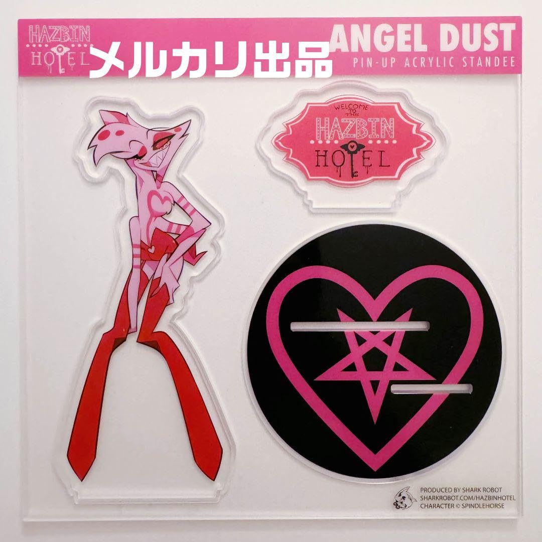 hazbinhotel angeldust エンジェルダスト　アクリルスタンド hazbinhotel angeldust エンジェルダスト アクリルスタンド Amazon.co
