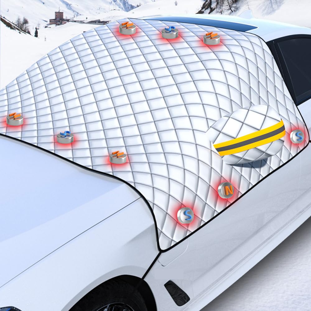 Couverture Pare-Brise Voiture Pour Ford Escape 2020 2021 2022 2023, Trois Fenêtres Anti-Neige