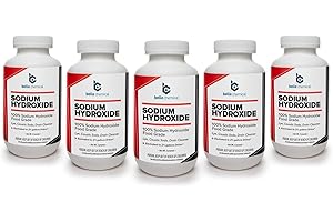 Sodium Hydroxide (Lye, Caustic Soda) - Pure Food Grade - 10 Pounds