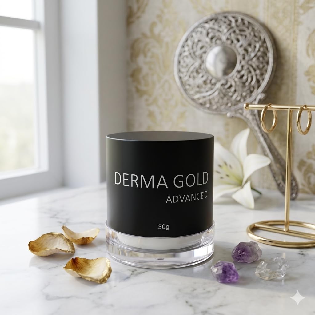 Derma Gold Advanced Cream | Brightening, Anti-Aging & Nourishing Care | Protection | Collagen Boost | Proven Consumer Test Results | for All Skin Types