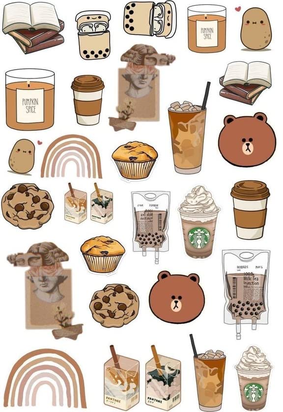 Titu Ki Baatein Aesthetic Sticker, VSCO Girls Stickers for Water Bottle, Luggage, Laptop | Trendy, Waterproof, Reusable (30 Pack) (B0BZJZ5VDM) Amazon Price History, Amazon Price Tracker
