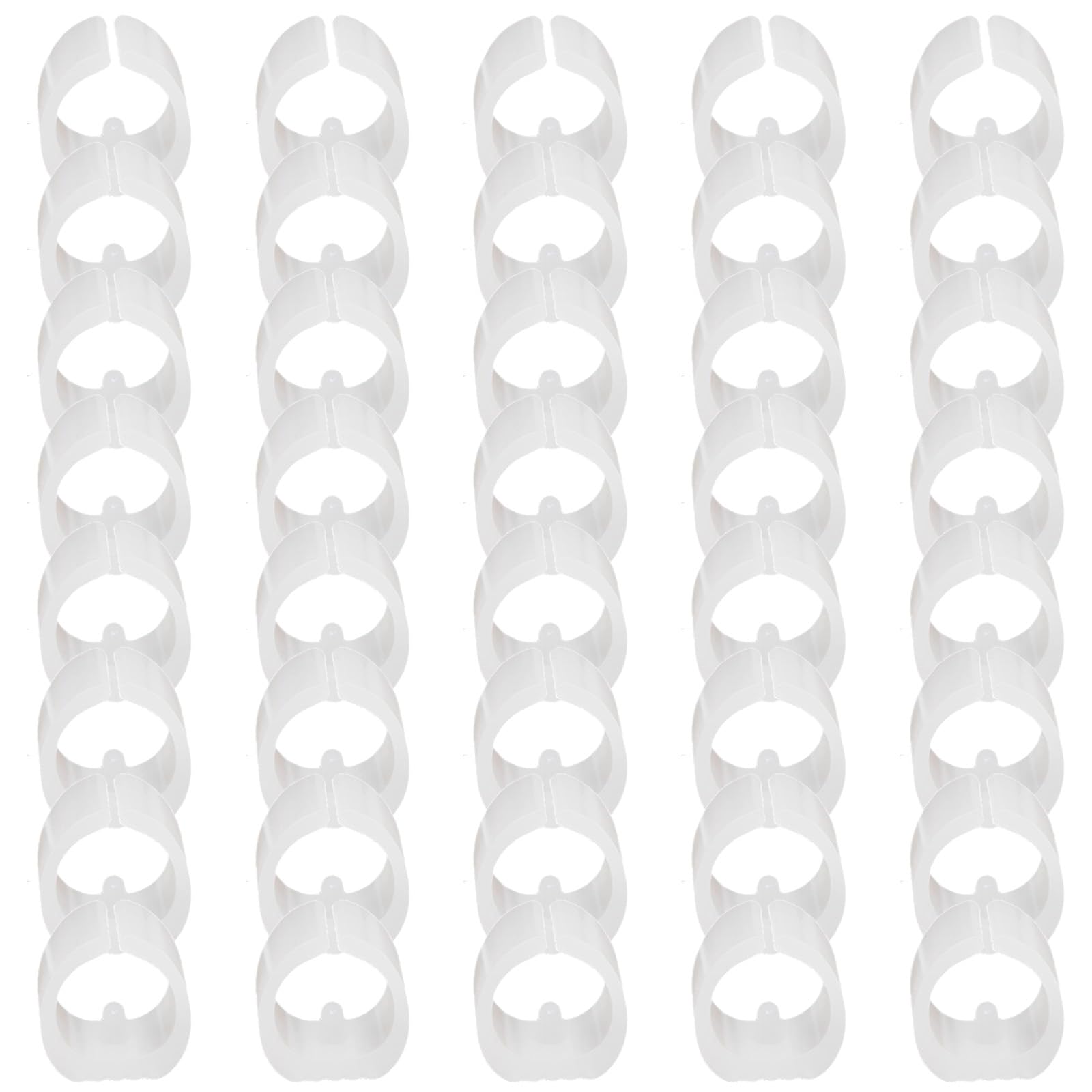 40Pcs Chair Foot Floor Tubing Caps Covers Glides Leg Pad Covers Floor Protectors Tube Clamps NonSlip Leg Tip Protectors