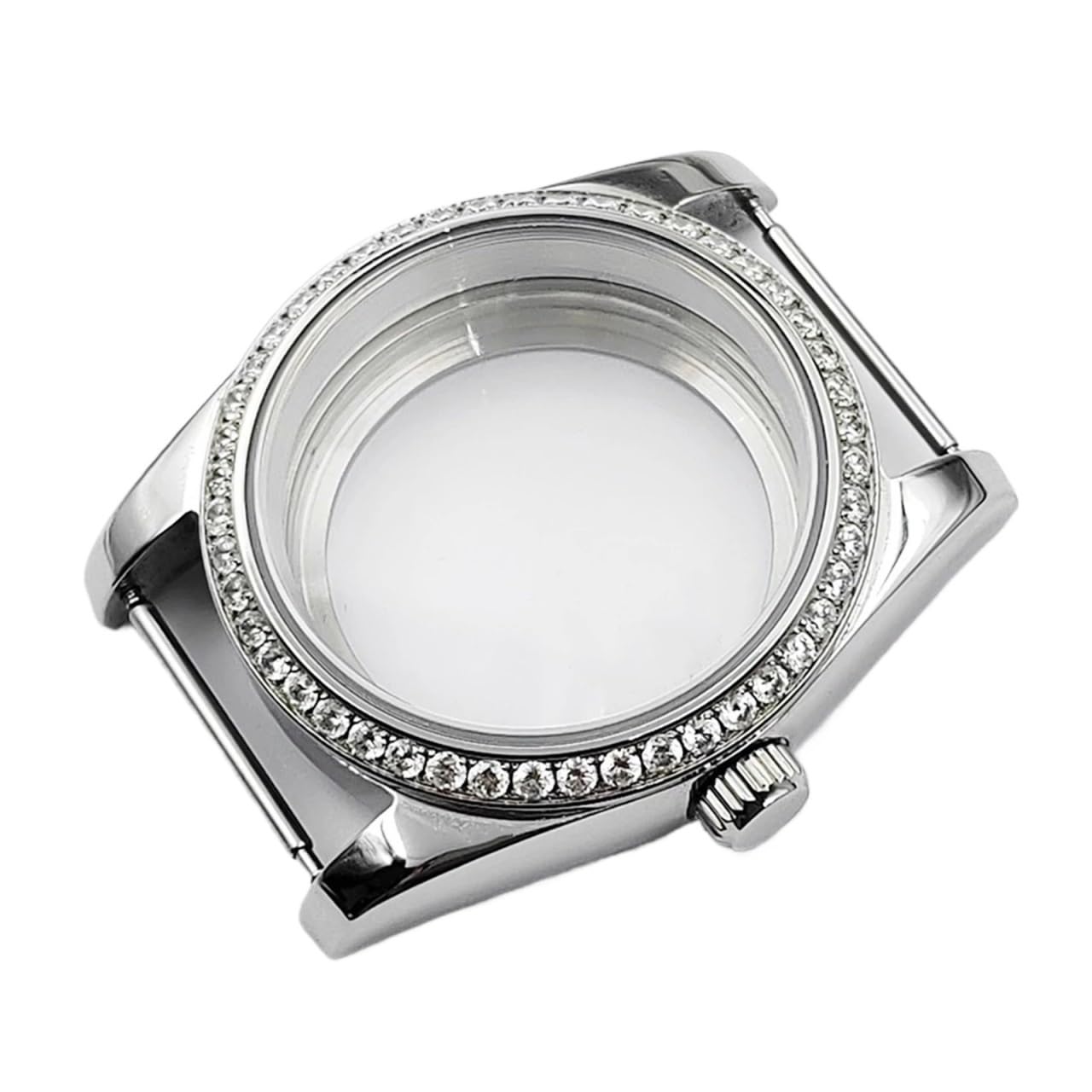 36mm 39mm etui na zegarek szafirowe szkło dla NH35 NH36 ETA 2824 PT5000 ST2130 ETA2836 Miyota 8215 8205 821A mechanizm automatyczny(Case 2,36mm Miyota-ETA2836)